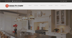 Desktop Screenshot of cabinetprosupply.com